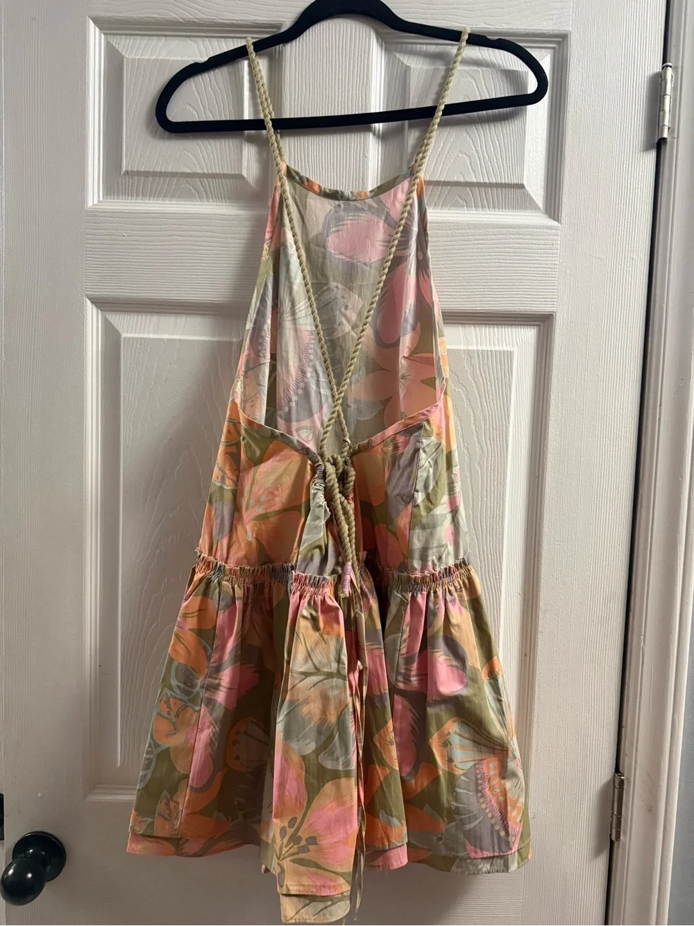 🆕 Free People Deserted Island Mini Dress Rainforest Combo XS